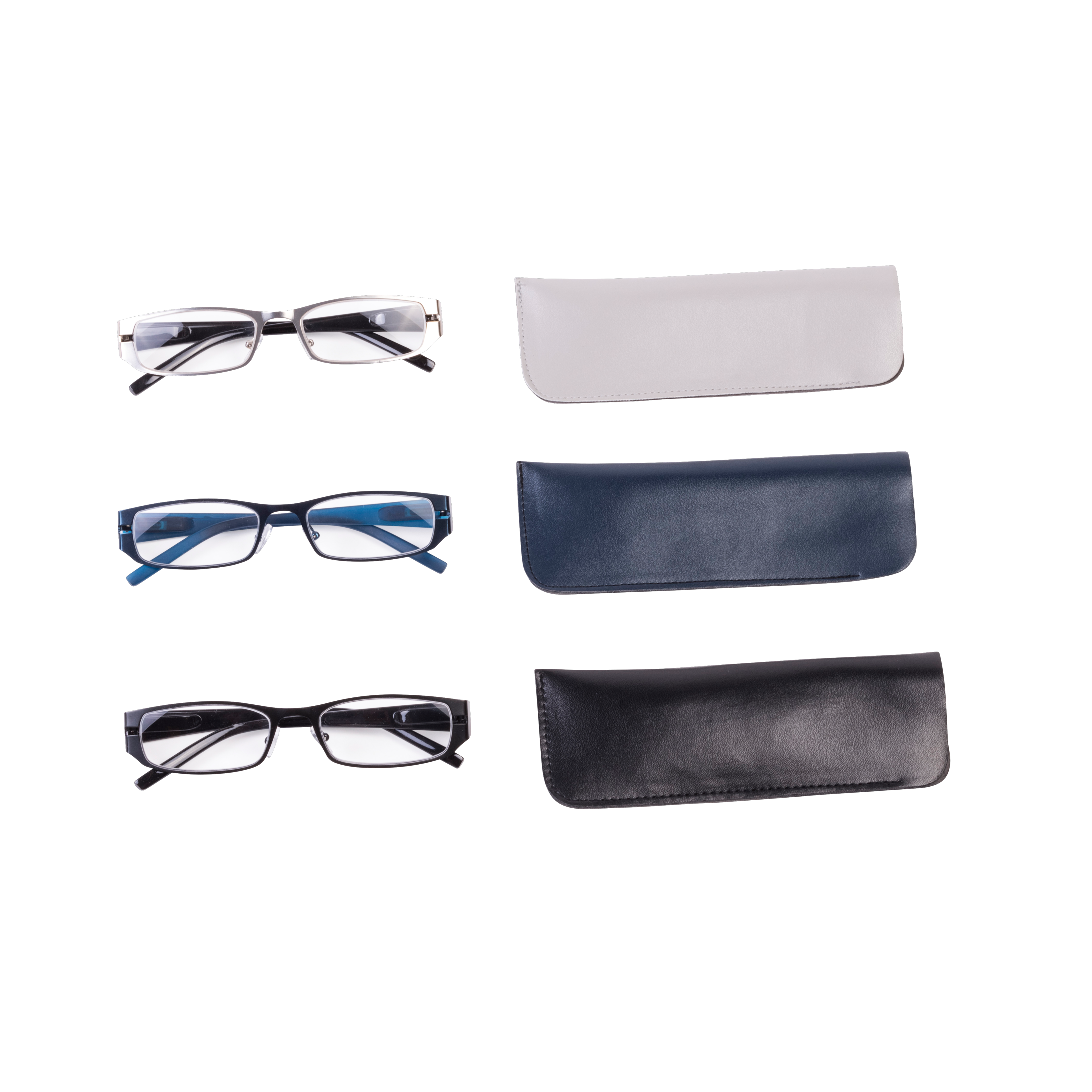  BASIC Gafas de lectura 3 colores negro, azul, plateado_basic-gafas-de-lectura-3-colores-negro,-azul,-plateado
